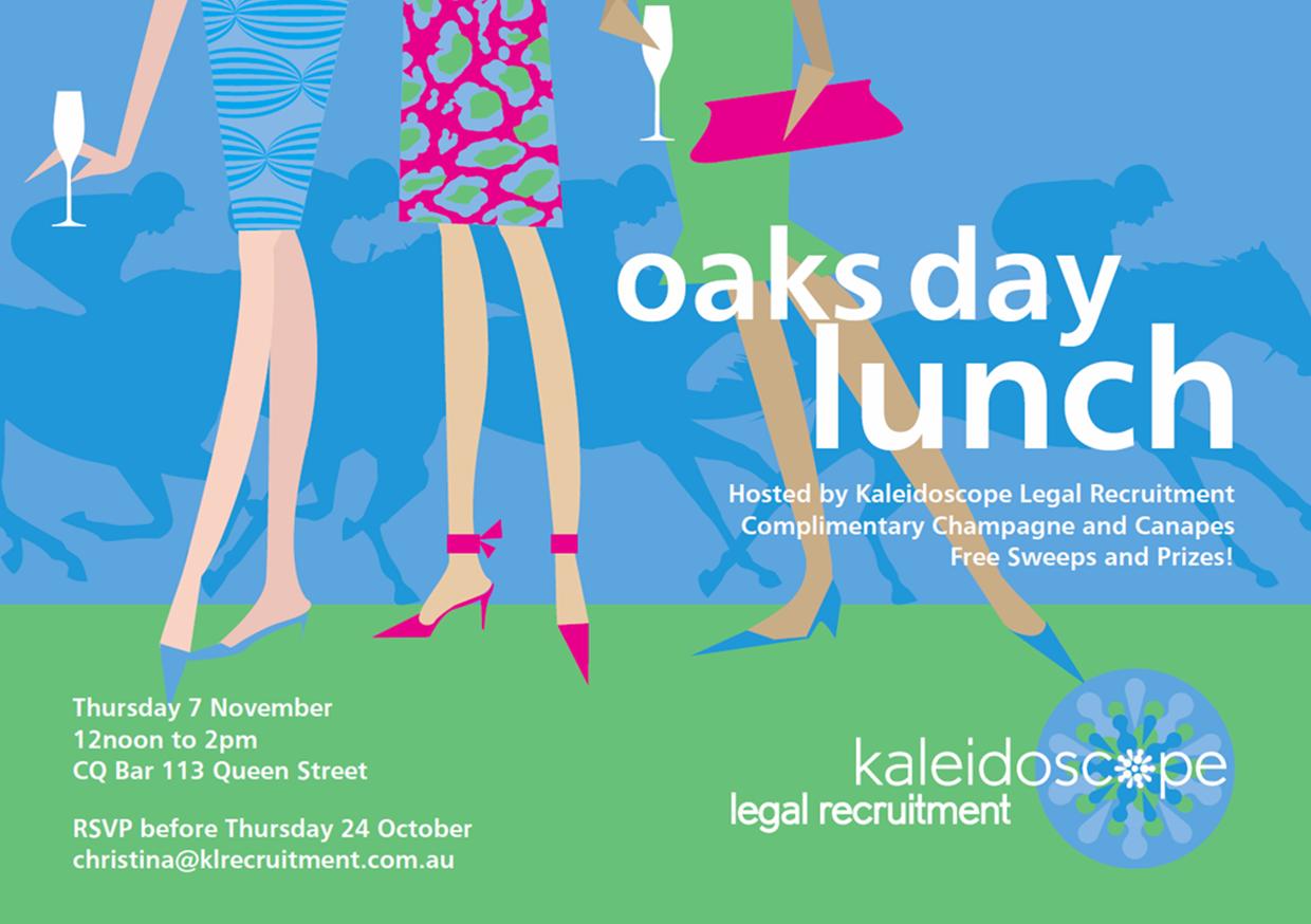oaks day poster