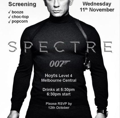 Spectre movie poster