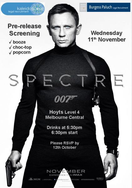 Spectre movie poster