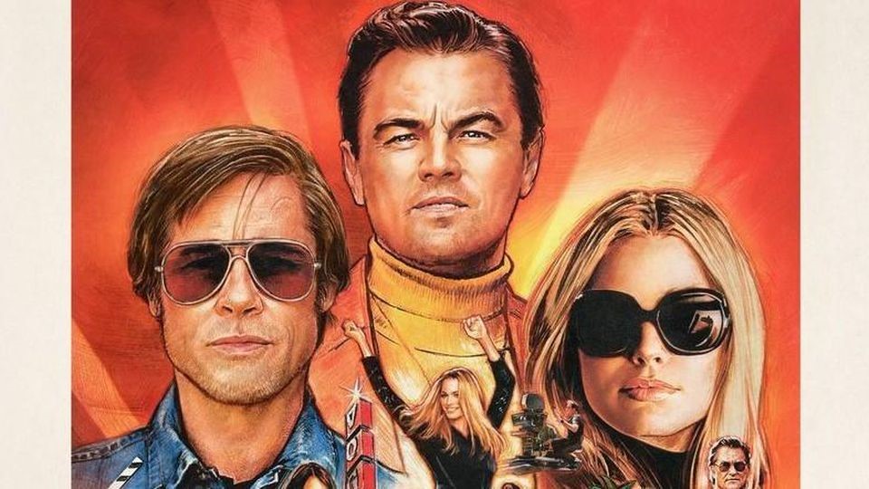 once upon a time in hollywood movie poster